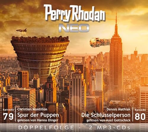 Perry Rhodan NEO MP3 Doppel-CD Folgen 79 + 80: Spur der Puppen; Die Schlüsselperson